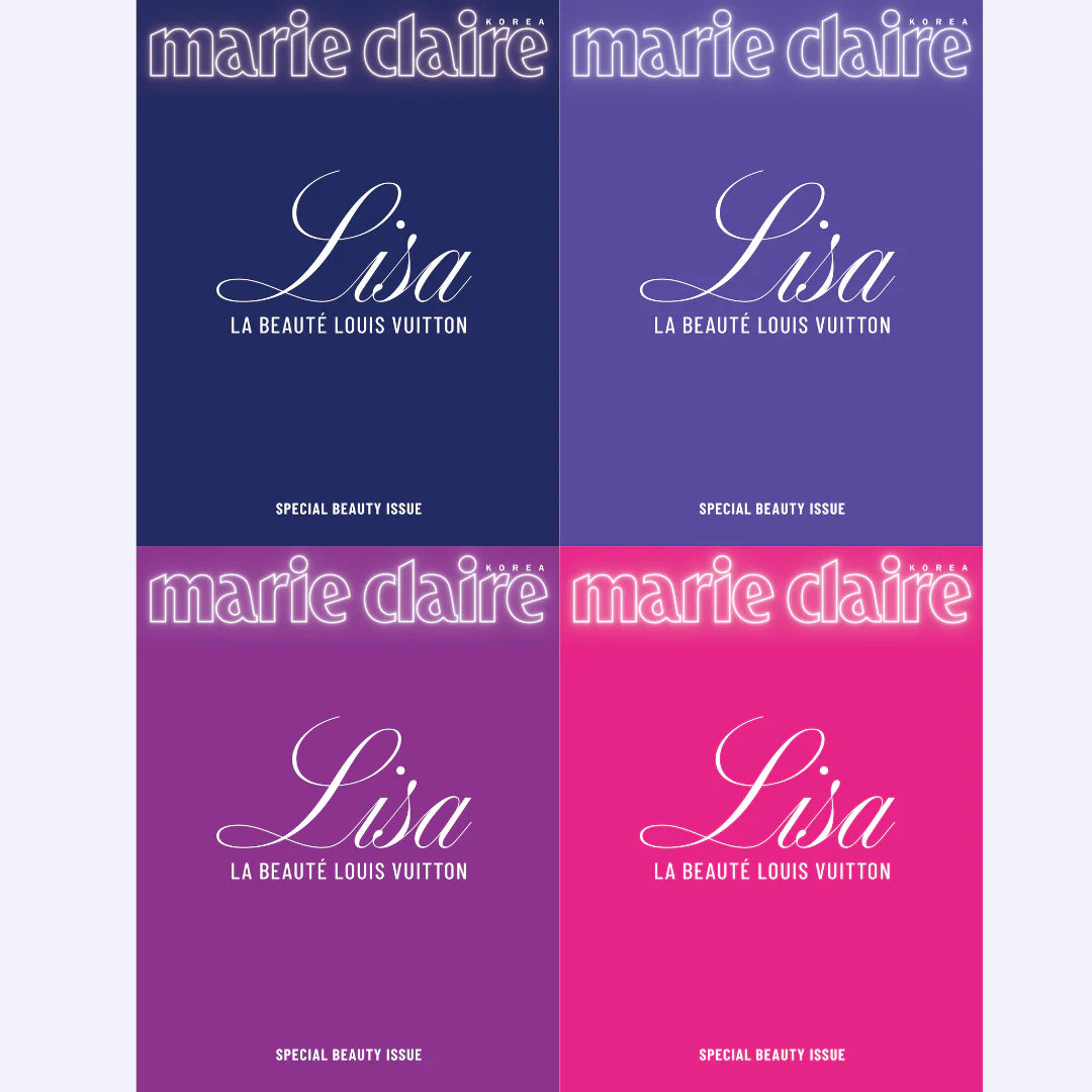 [Pre-Order] Lisa (of BlackPink) -  Marie claire SPECIAL BEAUTY ISSUE 2025 (SET ver.)