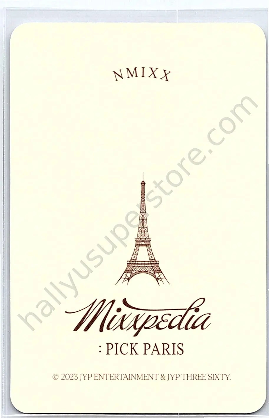 NMIXX - Sullyoon - MIXXPEDIA : PICK PARIS A version photocard set