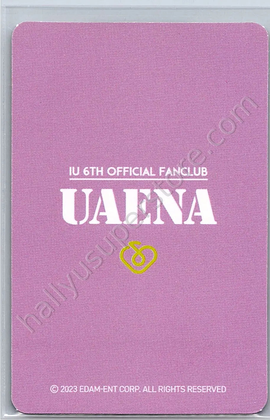IU - IU - IU - IU - 6th UAENA Membership Kit Other photocard