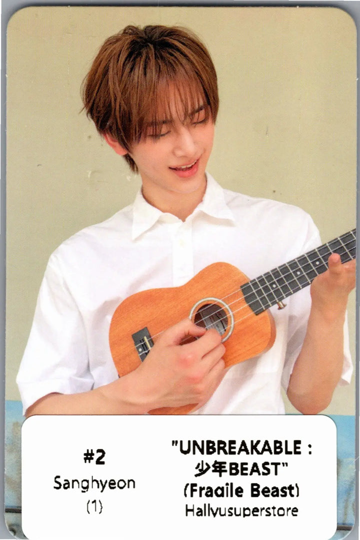 ALPHA DRIVE ONE "UNBREAKABLE : 少年BEAST" - Official Hidden Photocard (Fragile Beast Ver.) [26.08.27]