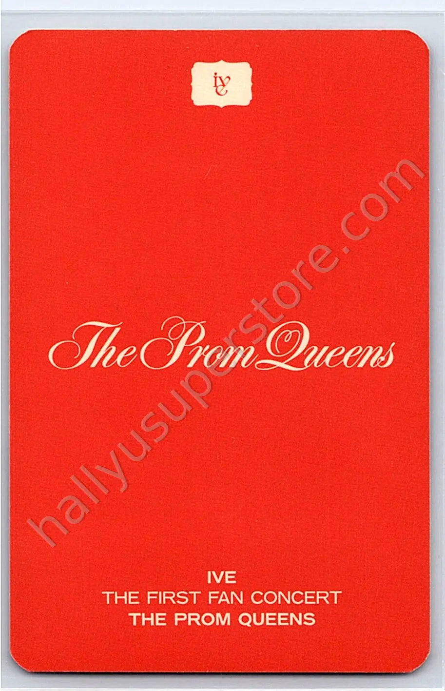 IVE - Wonyoung - IVE 1st fan concert prom queens official photocard