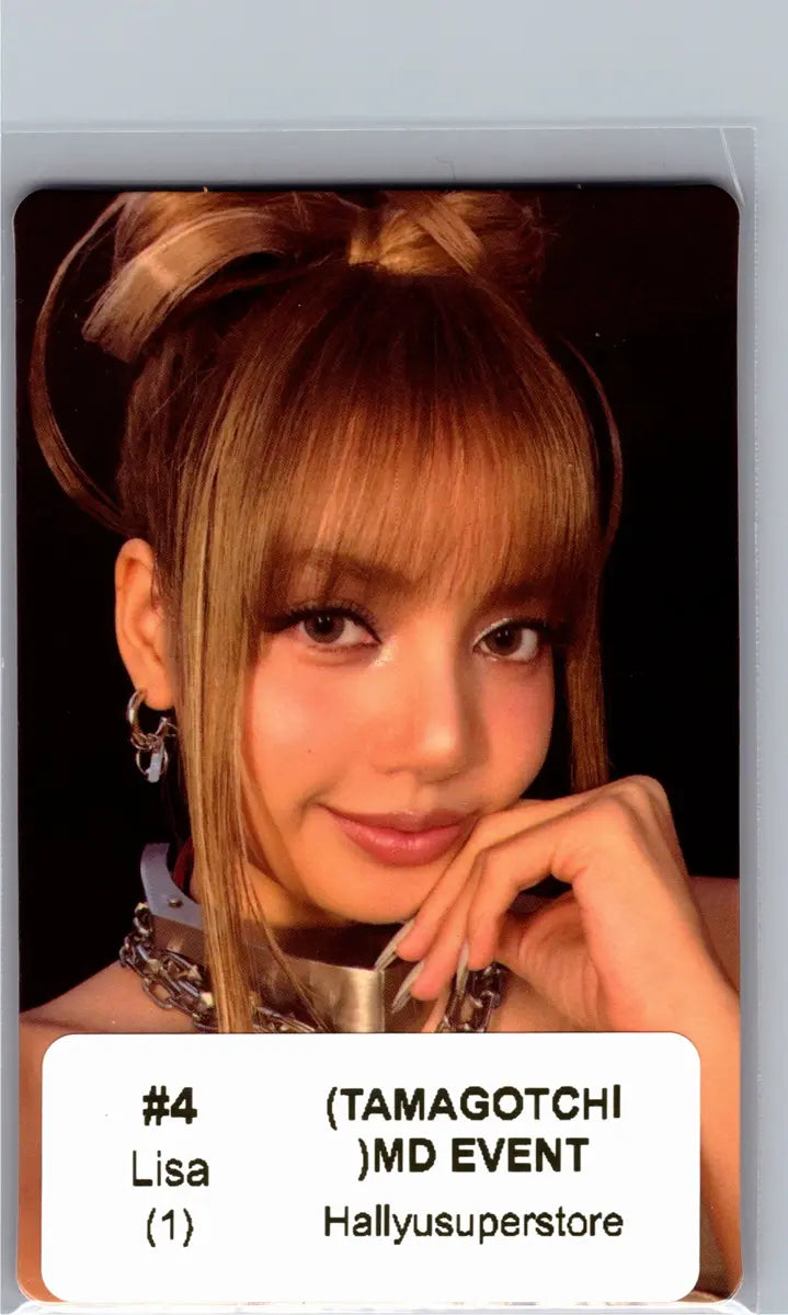 BlackPink - "BlackPink X Tamagotchi" Pop-Up Store MD Event Photocard [26.06.15]