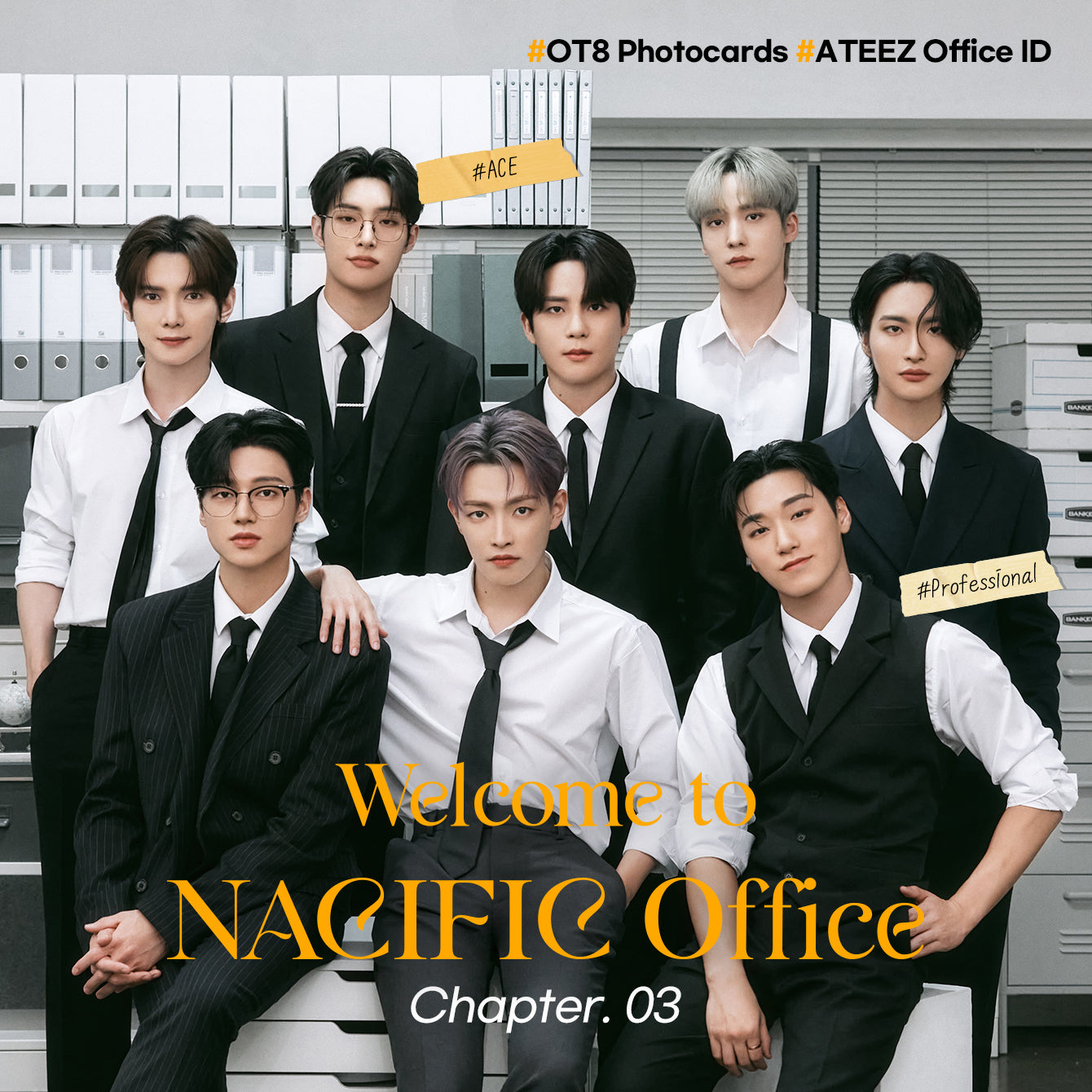 Ateez X NACIFIC - 「Nacific Office へようこそ」ピンク プレミアム