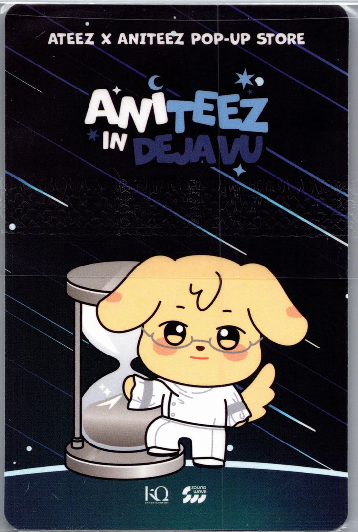 ATEEZ "ANITEEZ IN Deja Vu" - ATEEZ X ANITEEZ POP-Store Official MD Event Photocard (2) [26.08.21]