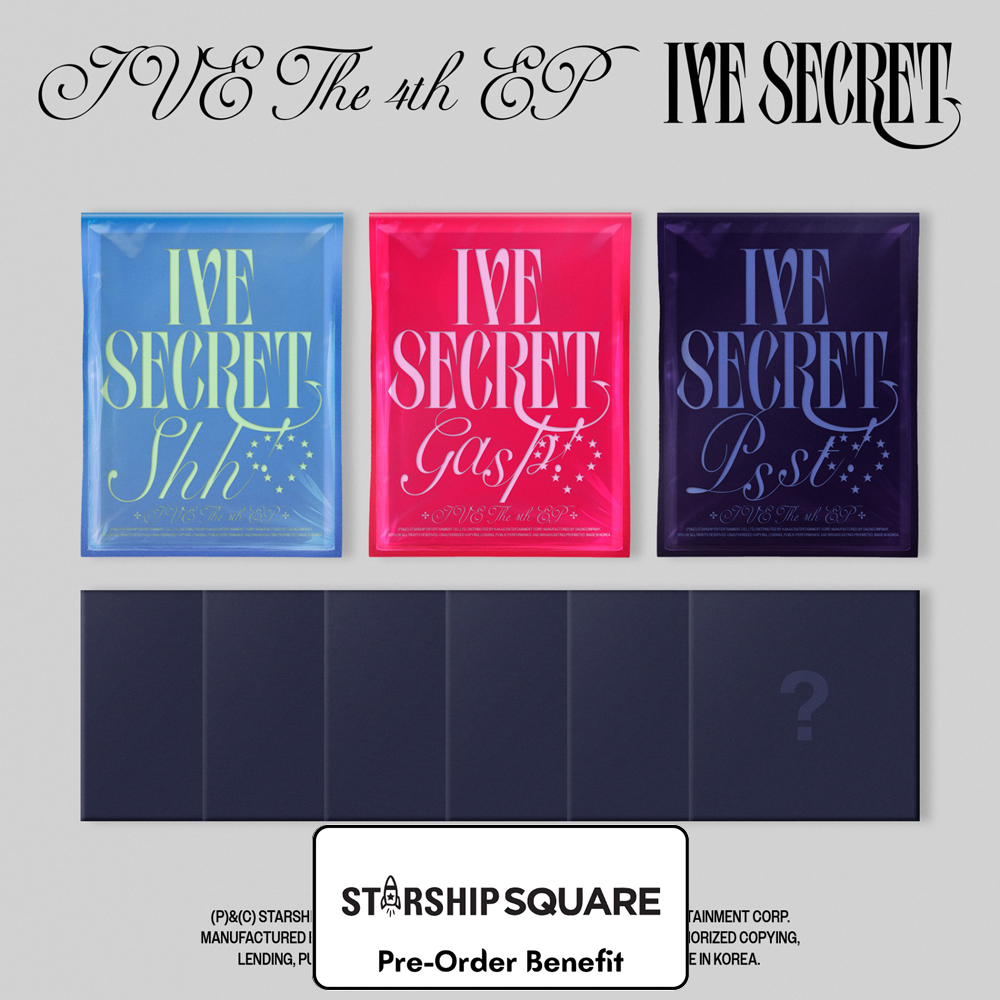 ホログラムセット イェソン4種 IVE THE 4th EP IVE SECRET – HALLYUSUPERSTORE
