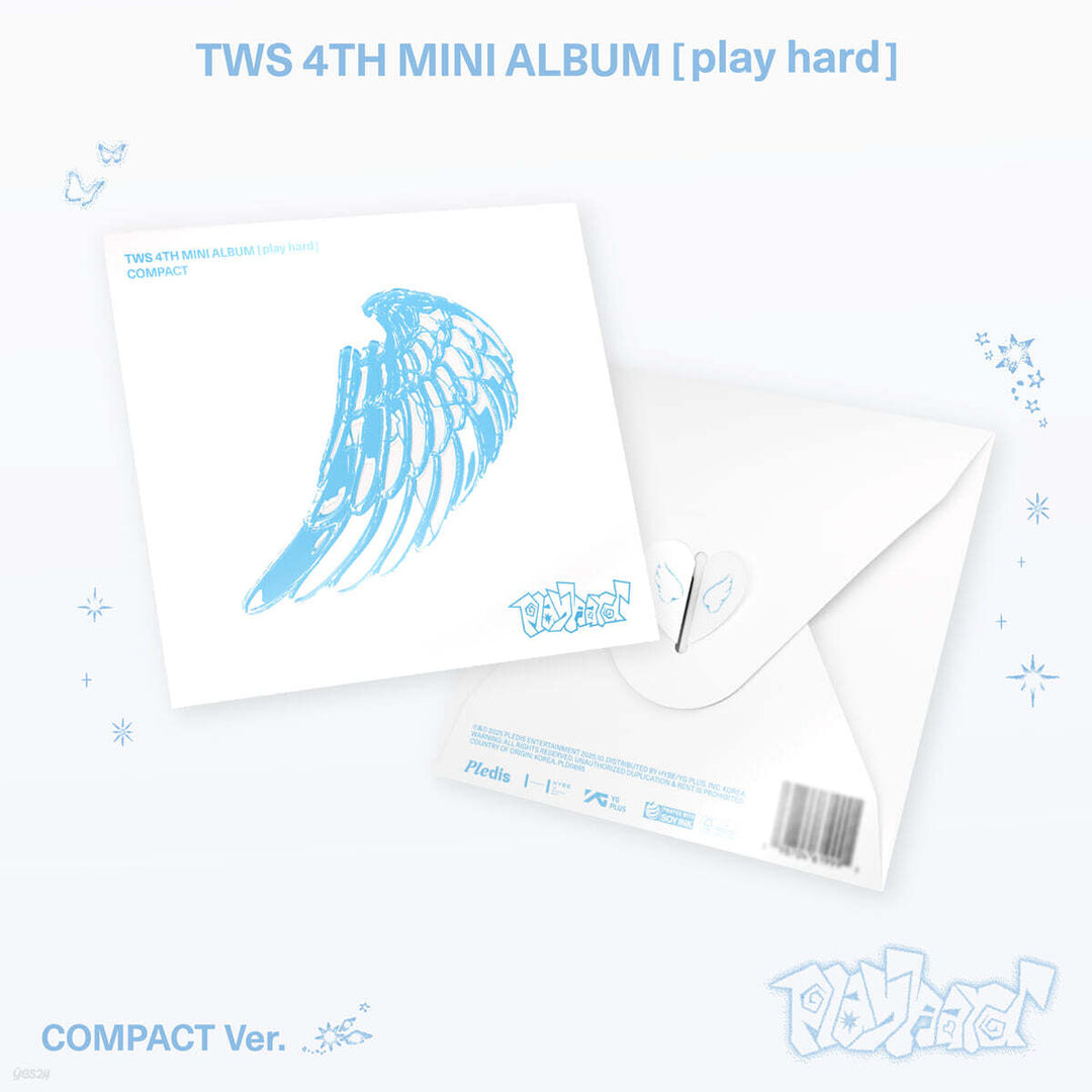 **[Pre-Order] TWS - 4th Mini Album "play hard" + Pre_Order Benefit (COMPACT Ver.)