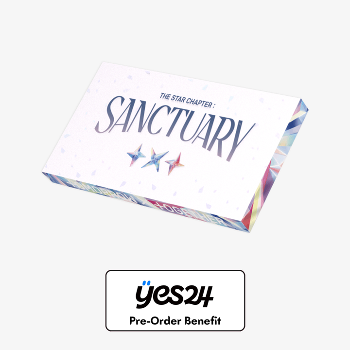 [Pre-Order] TXT - "The Star Chapter: SANCTUARY" + Pre-Order Benefit (ANGEL Ver.) [Random / Set] - HALLYUSUPERSTORE