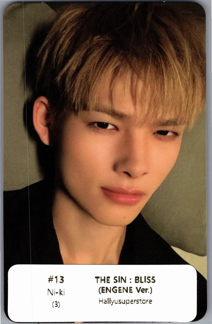 ENHYPEN "THE SIN : BLISS" - Official Photocard (ENGENE Ver.) [26.08.21]