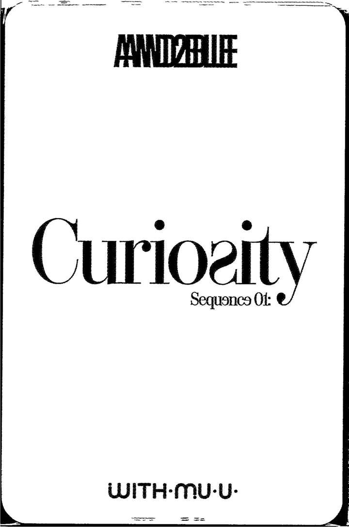 AND2BLE "Sequence 01: Curiosity" - Withmuu Lucky Draw Event Photocard, Polaroid type Photocard [26.08.03]