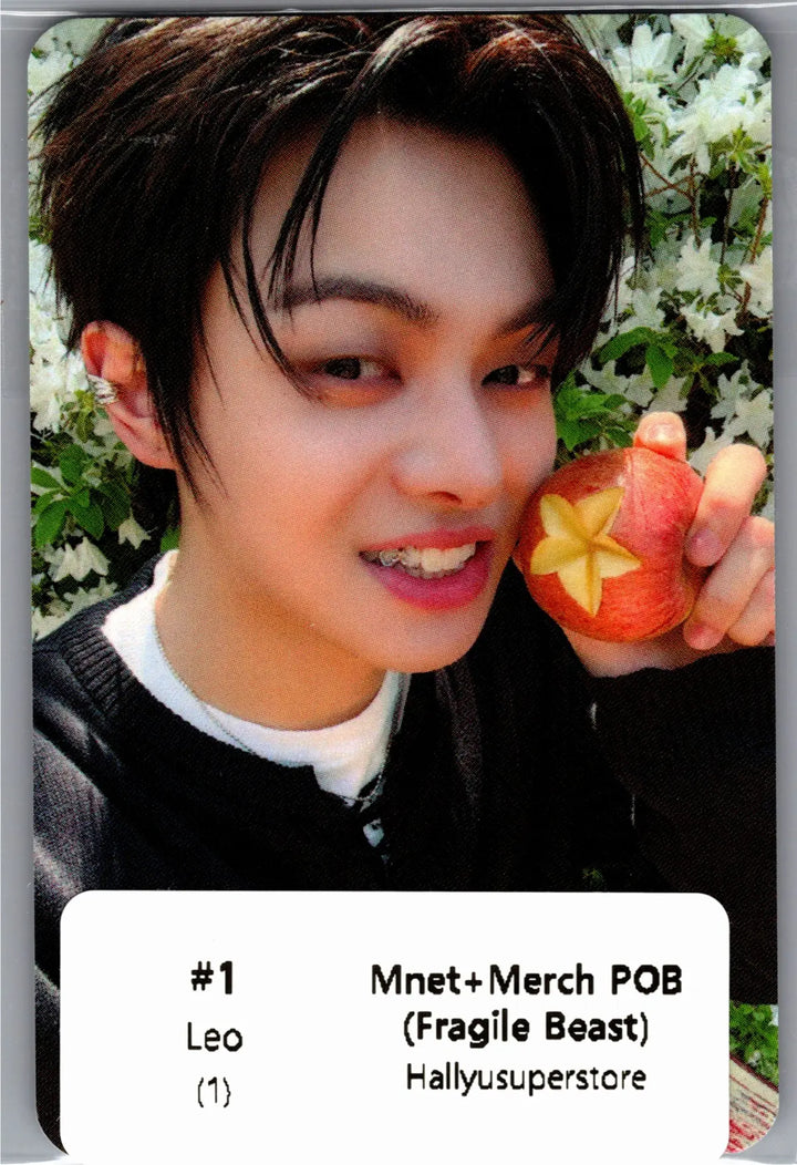 ALPHA DRIVE ONE "UNBREAKABLE : 少年BEAST" - Mnet Plus Merch Pre-Order Benefit Photocards (Fragile Beast Ver.) [26.08.28]