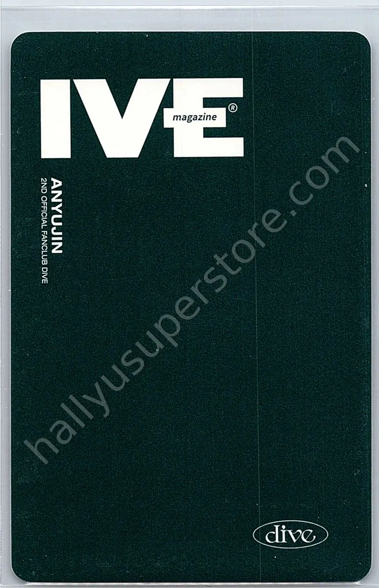 IVE - Yujin - 2nd DIVE Official Fanclub: MAGAZINE IVE