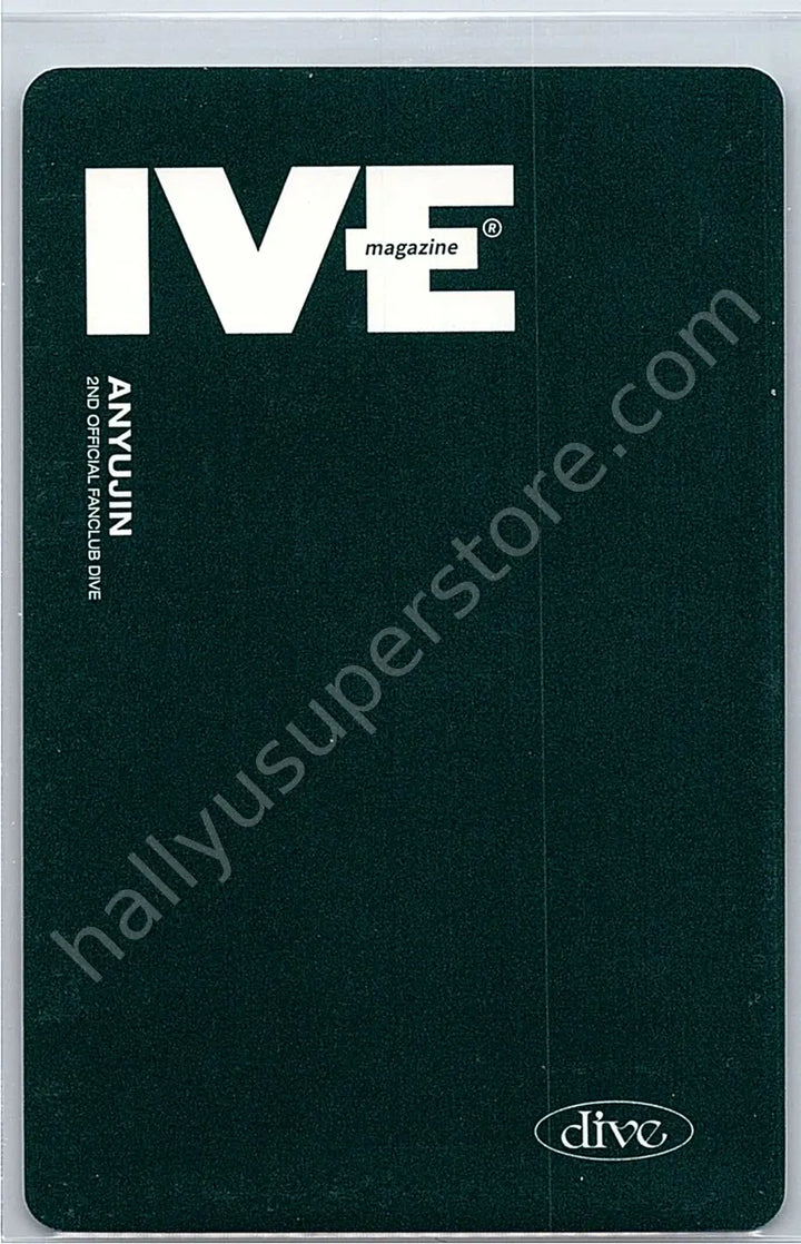 IVE - Yujin - 2nd DIVE Official Fanclub: MAGAZINE IVE
