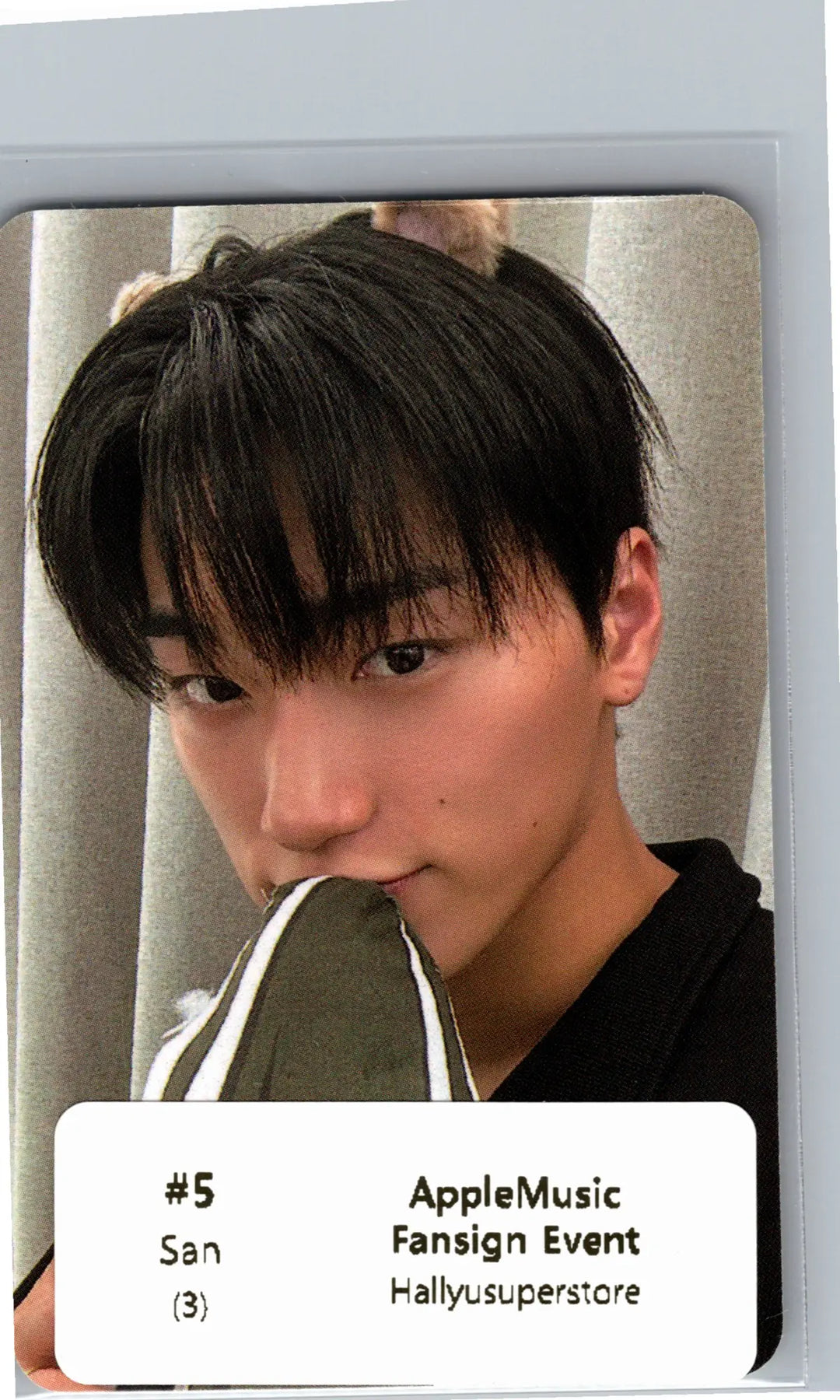 ATEEZ "GOLDEN HOUR : Part.5" - Apple Music Fansign Event Photocard (DIGIPACK Ver.) [26.07.02]
