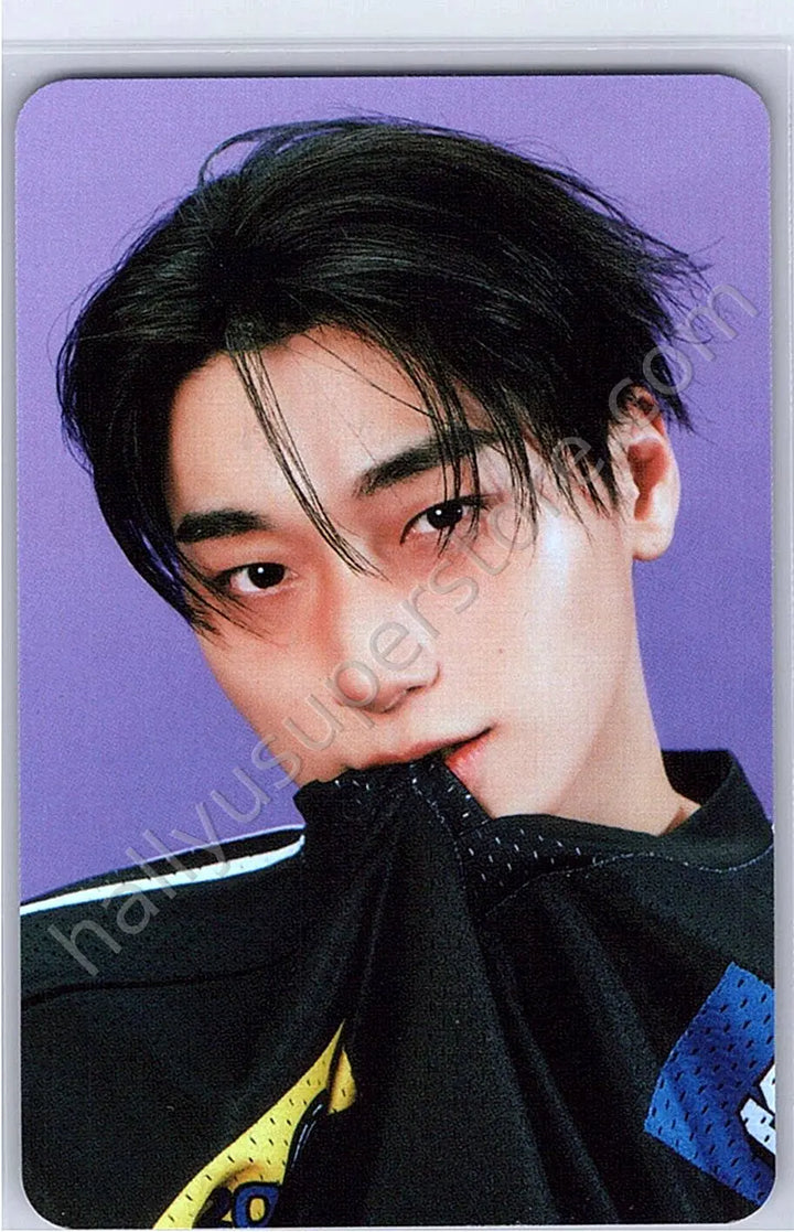 ATEEZ - San - ANITEEZ IN COLOR trading card version 2