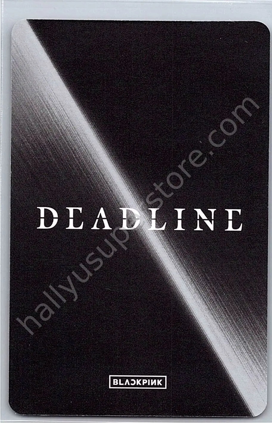 BLACKPINK - Jennie - Deadline album photocard silver version
