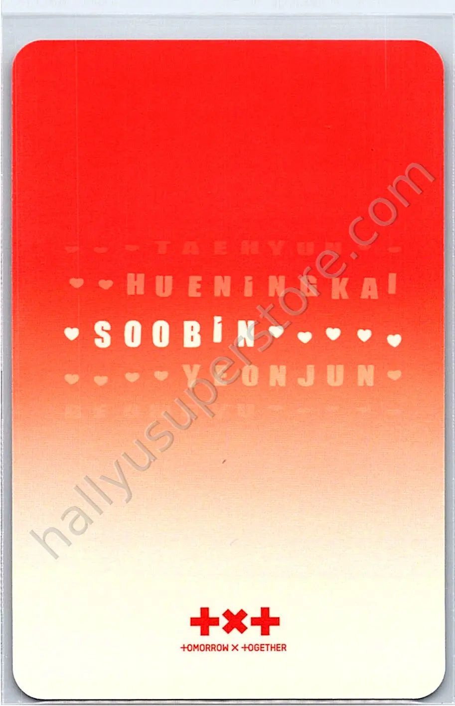 TOMORROW X TOGETHER - Soobin - Love Language album photocard