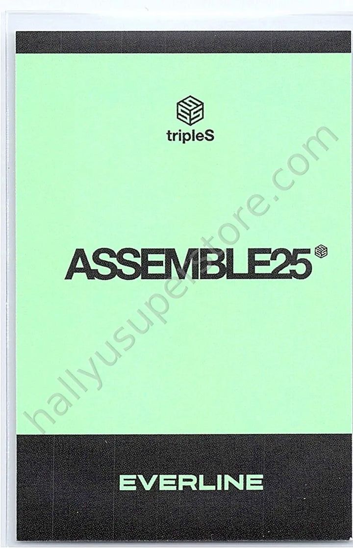 tripleS - Chaeyeon - Assemble25 everline polaroid round 7 video call (fancall)