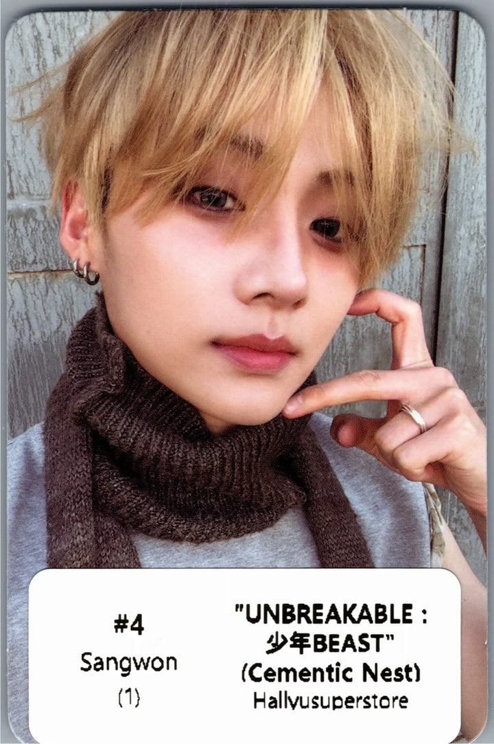 ALPHA DRIVE ONE "UNBREAKABLE : 少年BEAST" - Official Photocards (Cementic Nest Ver.) [26.08.27]