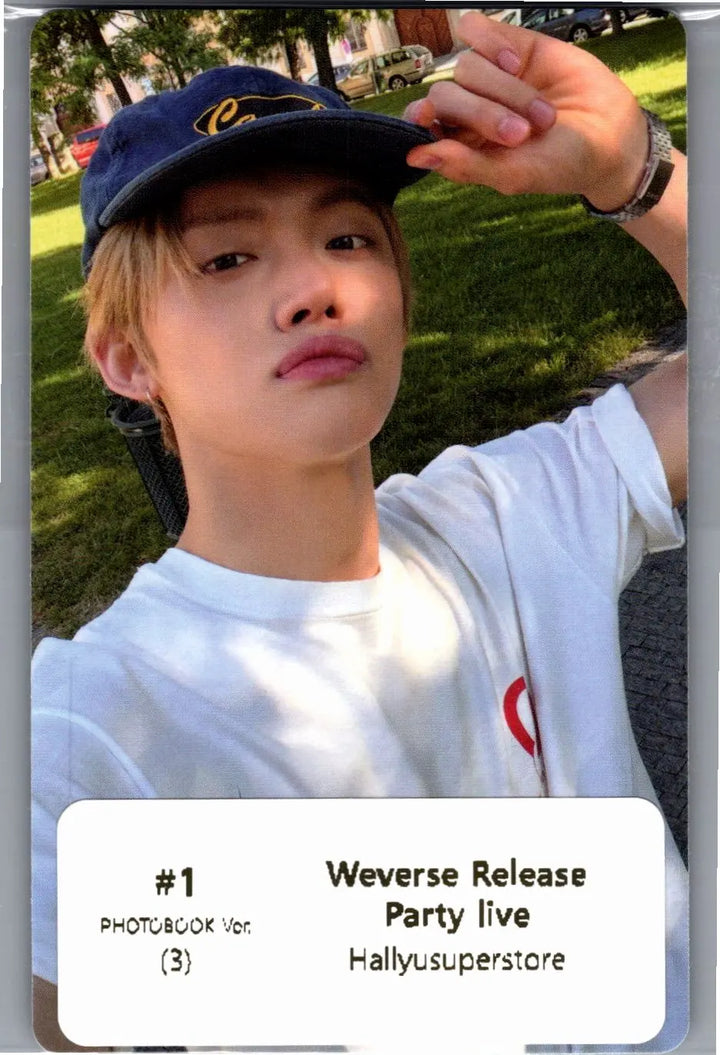YEONJUN "NO LABELS: PART 02" - Weverse Shop Release Party Live Event Photocard (Photobook, COMPACT Ver.) [26.07.16]