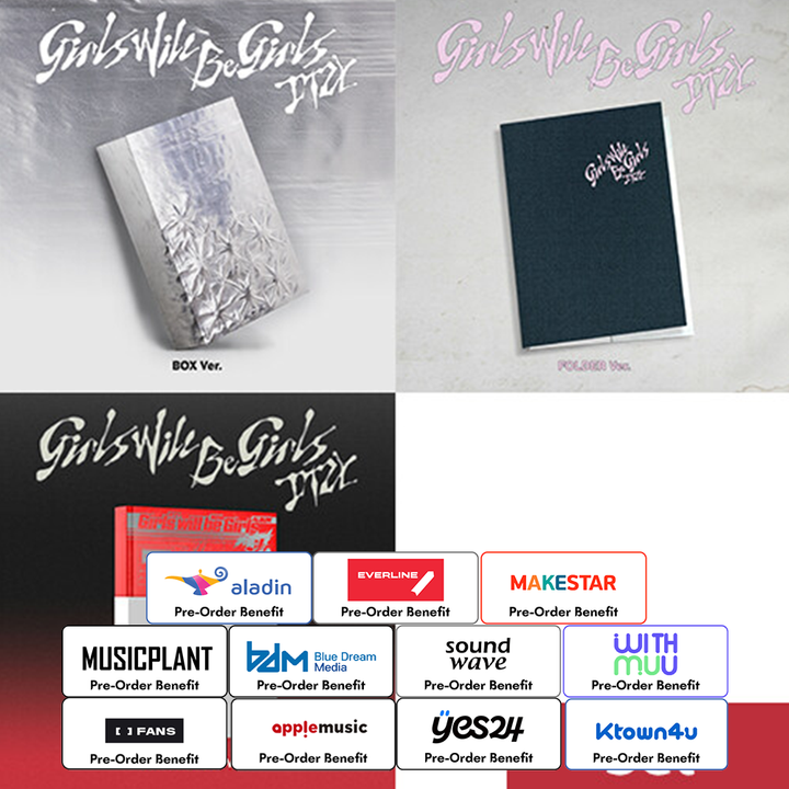 **[Pre-Order] ITZY - "Girls Will Be Girls" (Set ver.)