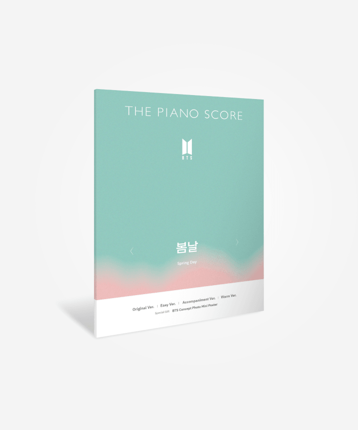 BTS - [THE PIANO SCORE : BTS Spring Day]