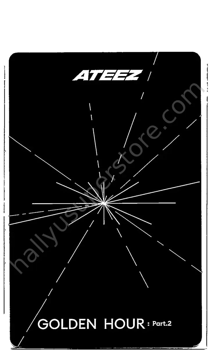 ATEEZ - Yunho - ATEEZ - Yunho - Golden Hour : Part 2 Album album photocard digipack version