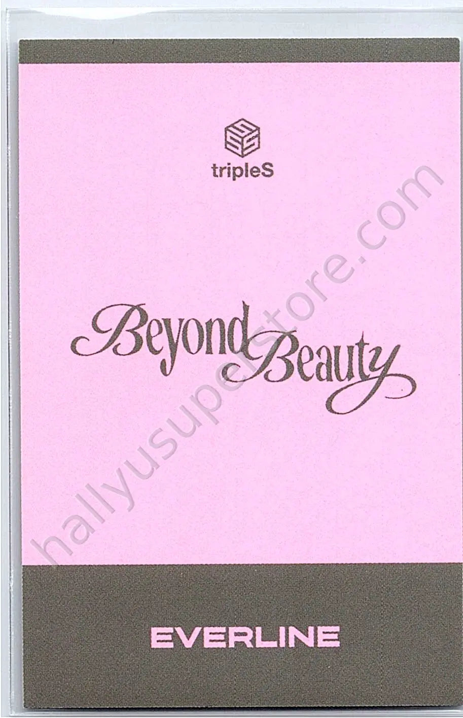 tripleS - Soomin - Beyond Beauty everline fansign polaroid round 1