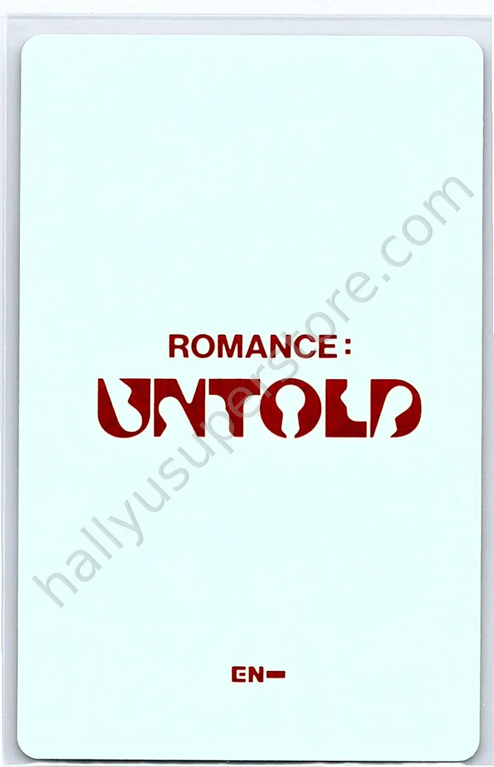 ENHYPEN - Jay - ENHYPEN - Jay - ROMANCE: UNTOLD Album arcanum version album photocard A version