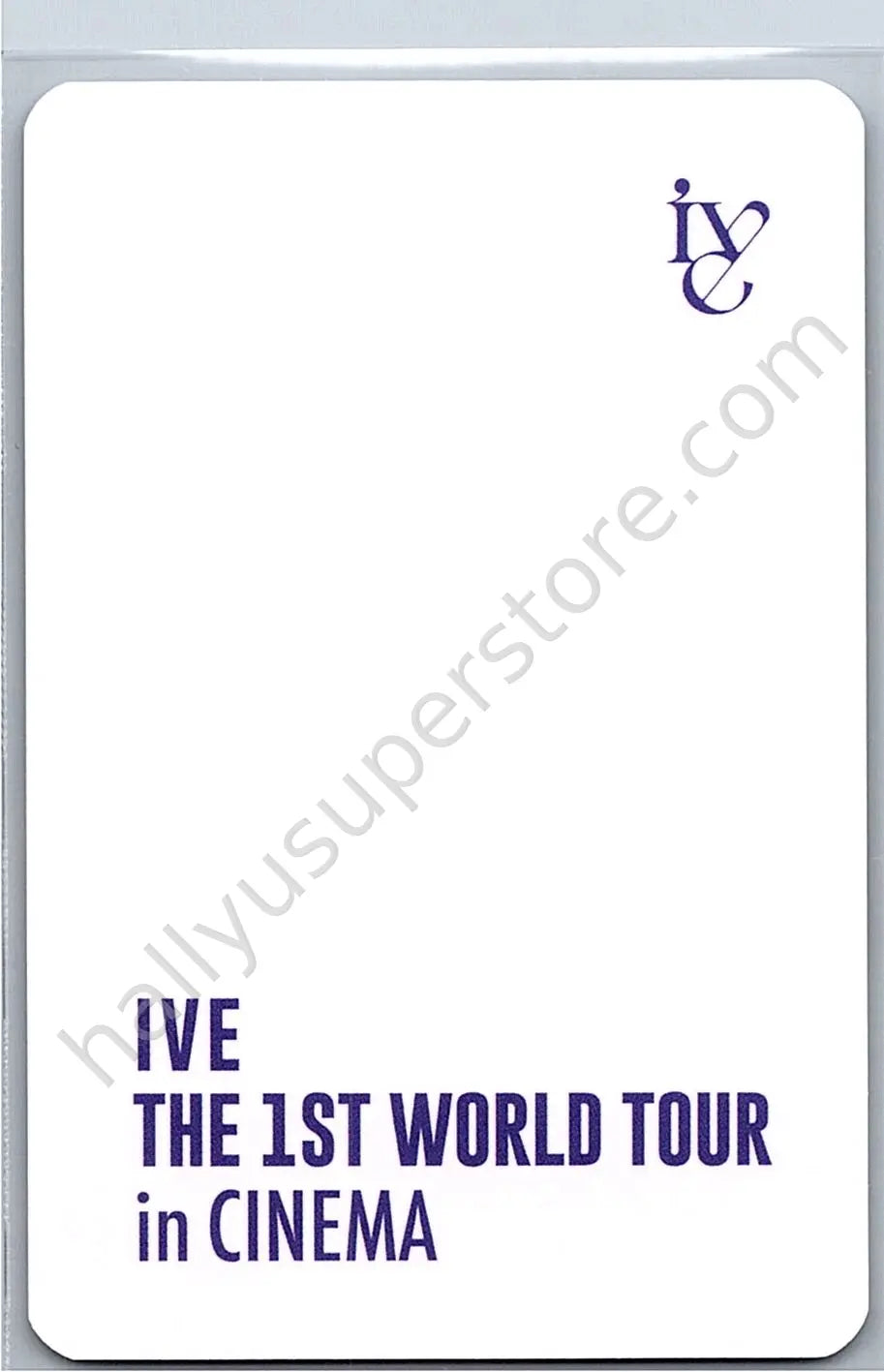 IVE - Leeseo - IVE The 1st World Tour in Cinema : Show What I Have pop-up store purchase benefit