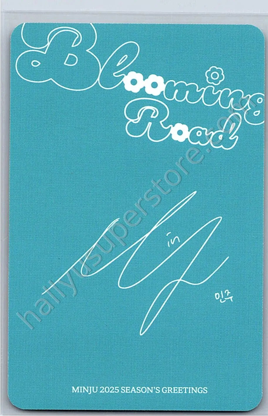 IZ*ONE - Minju - 2025 SEASON’S GREETINGS - Blooming Road photocard set