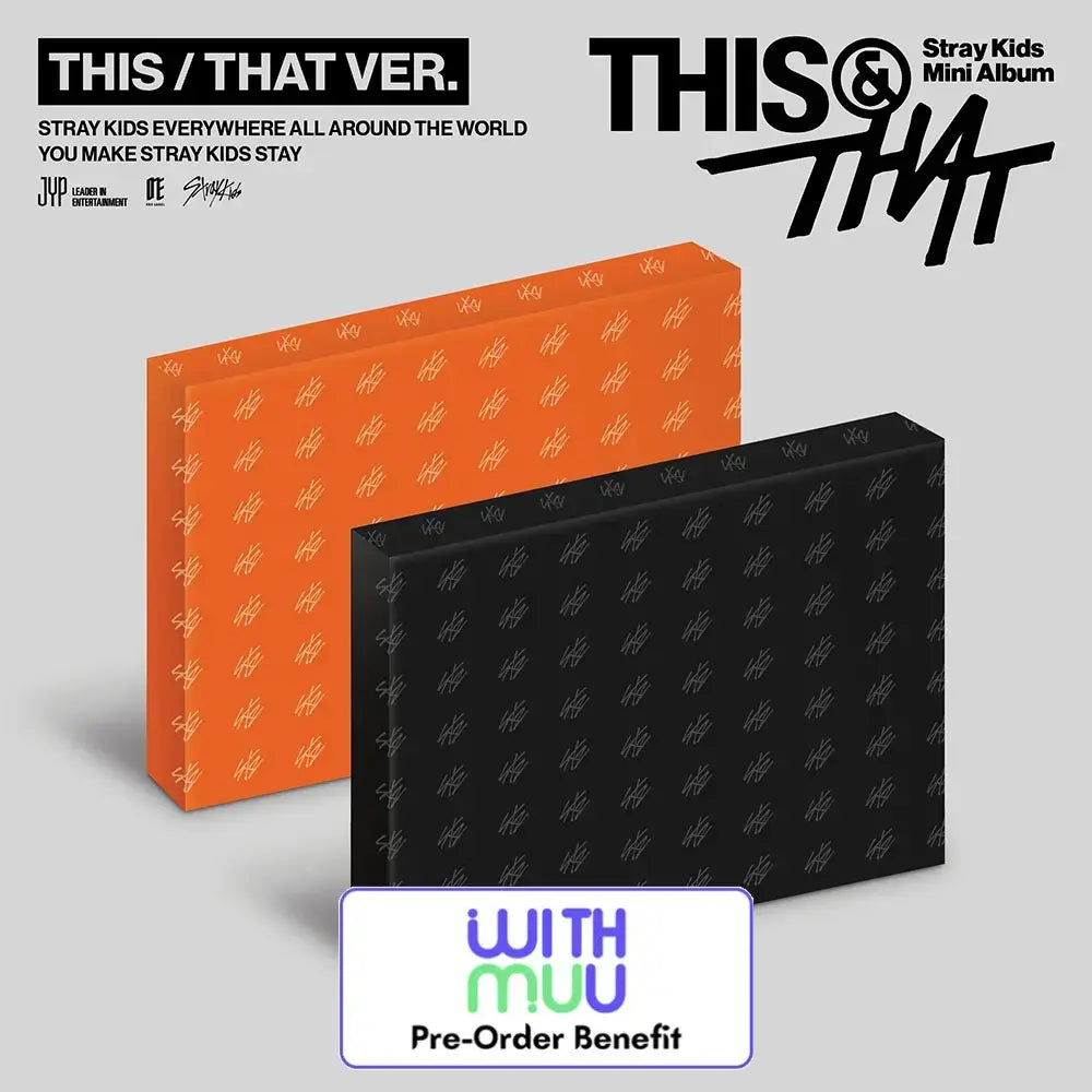 [Pre-Order] Stray Kids - THIS &amp; THAT (THIS VER., THAT VER.) + Pre-Order benefit