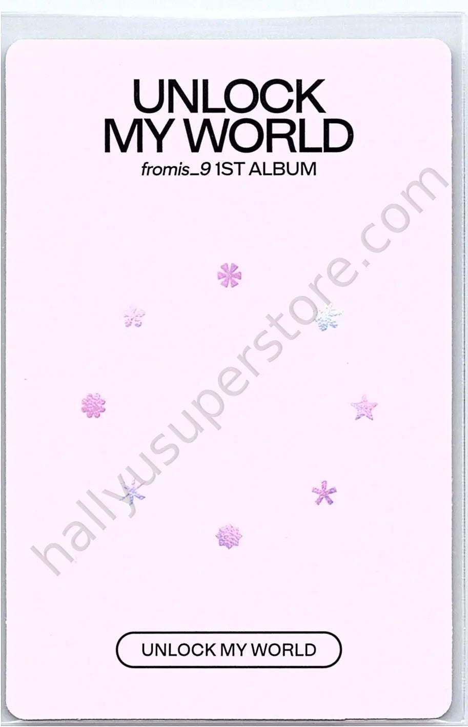 fromis_9 - Saerom - Unlock My World album photocard compact version