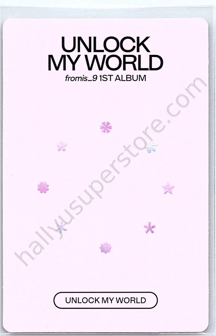 fromis_9 - Saerom - Unlock My World album photocard compact version