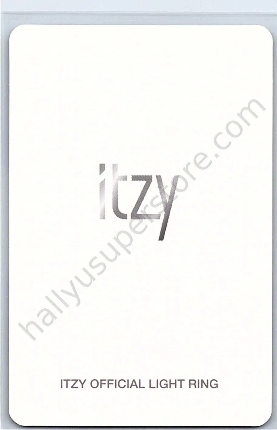 ITZY - Ryujin - Light Ring Ver 1 light ring merch photocard photocard set pop-up store version 1