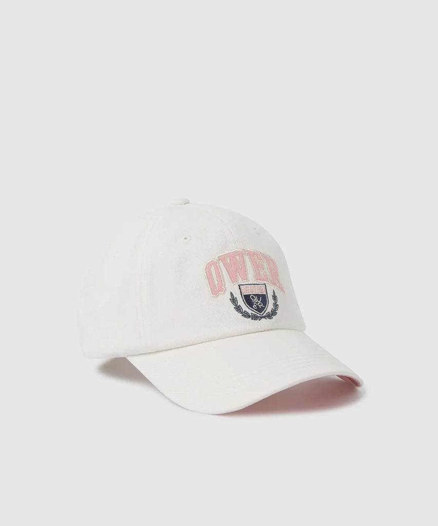 ★BLACKPURPLE★ Luxe Washing Ball Cap White BP24FWCAP01_WH QWER -[QWER X WAU] Washed Ballcap (Ivory) – HALLYUSUPERSTORE