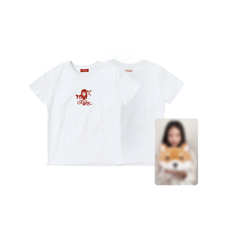 **[Pre-Order] JENNIE(of BLACKPINK)  - "Ruby" Official MD [Short Sleeve T-Shirt]