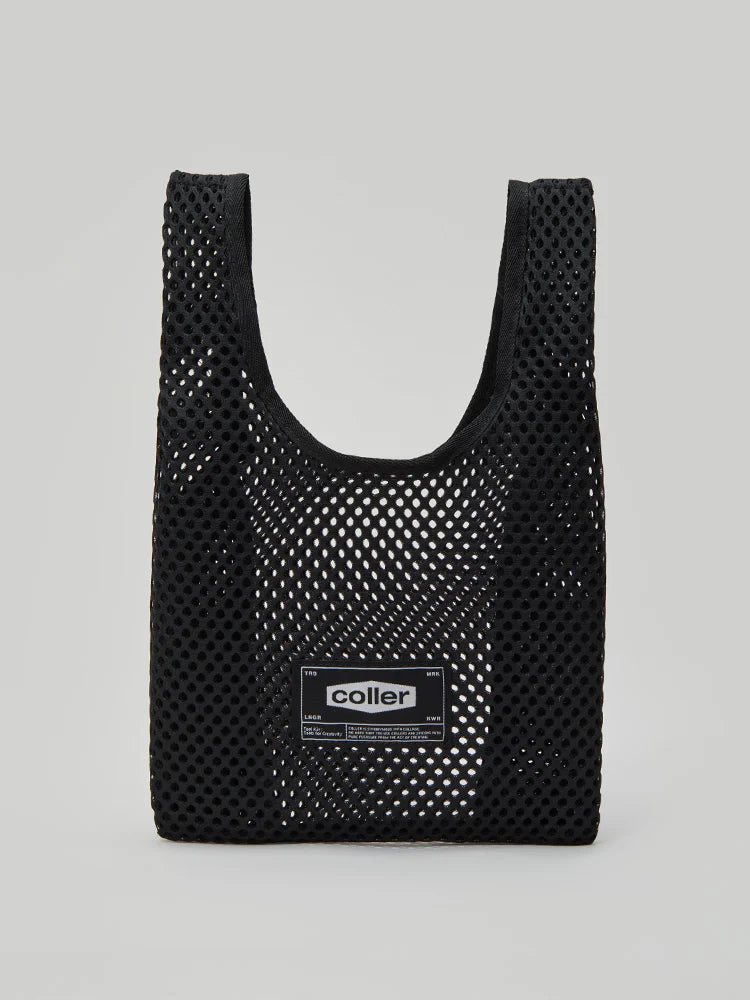 ** COLLER- COLLER Mesh Mini Tote Bag Shade Black