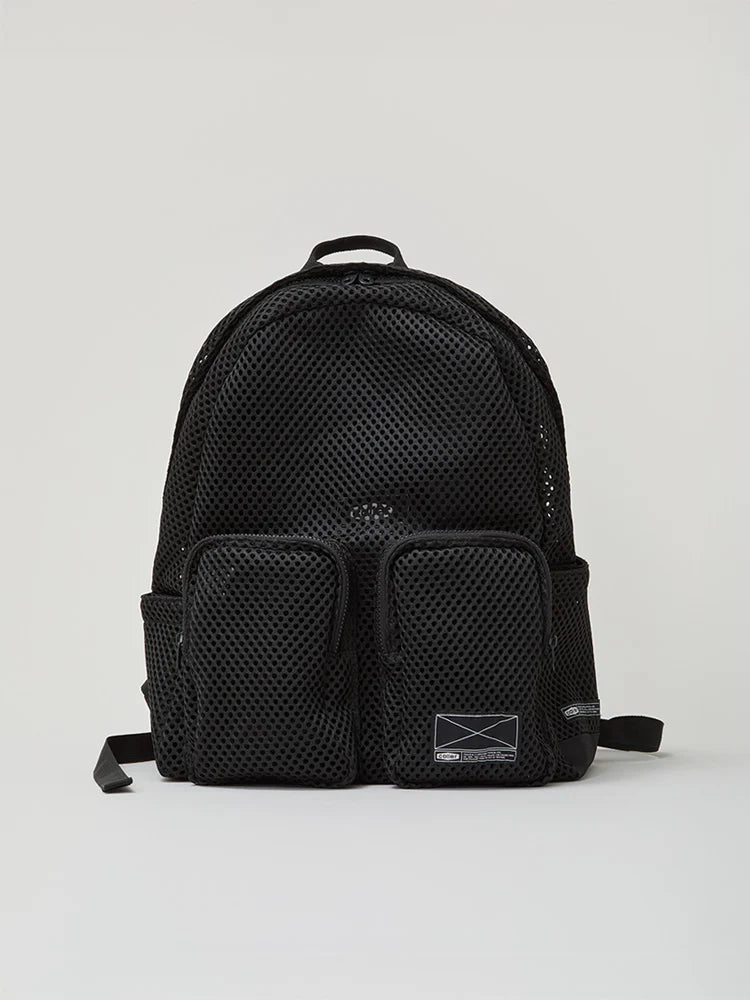 ** COLLER- COLLER Mesh backpack (L) shade black