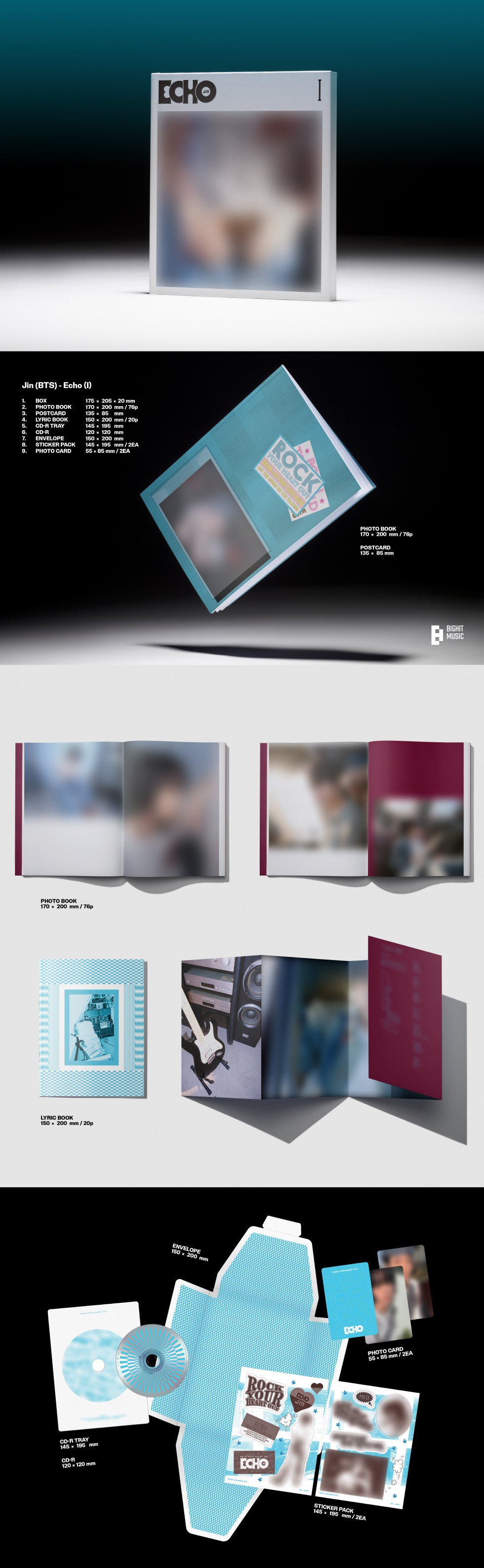 [SOLD OUT] 진 - 미니 2집 [Echo]