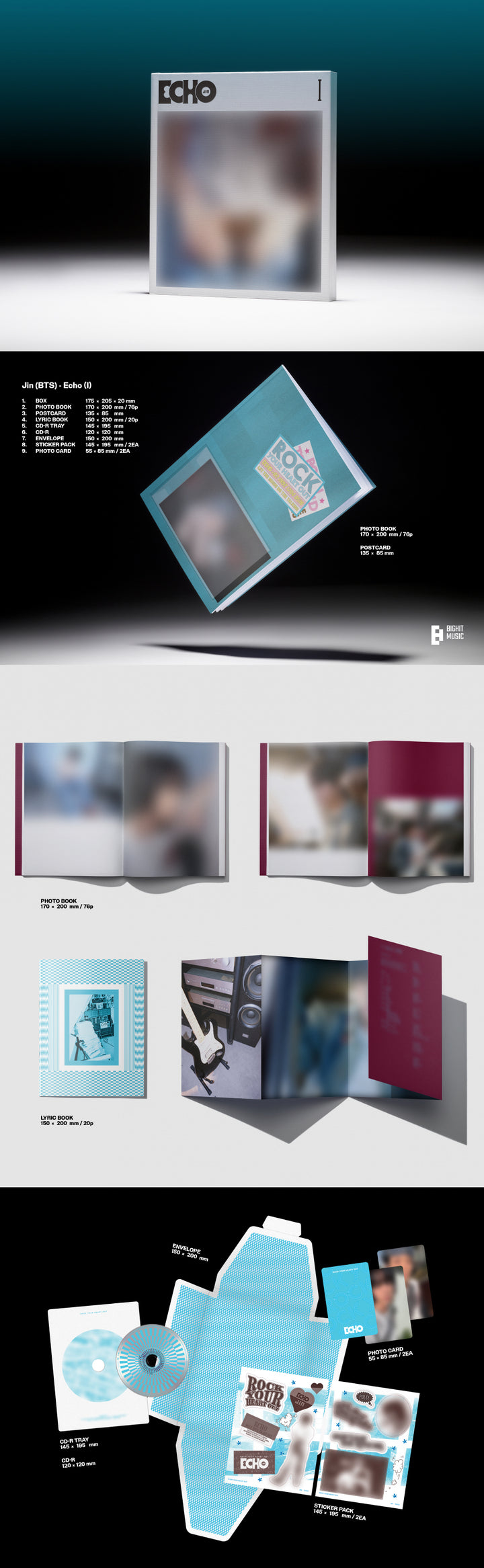 [SOLD OUT] 진 - 미니 2집 [Echo]