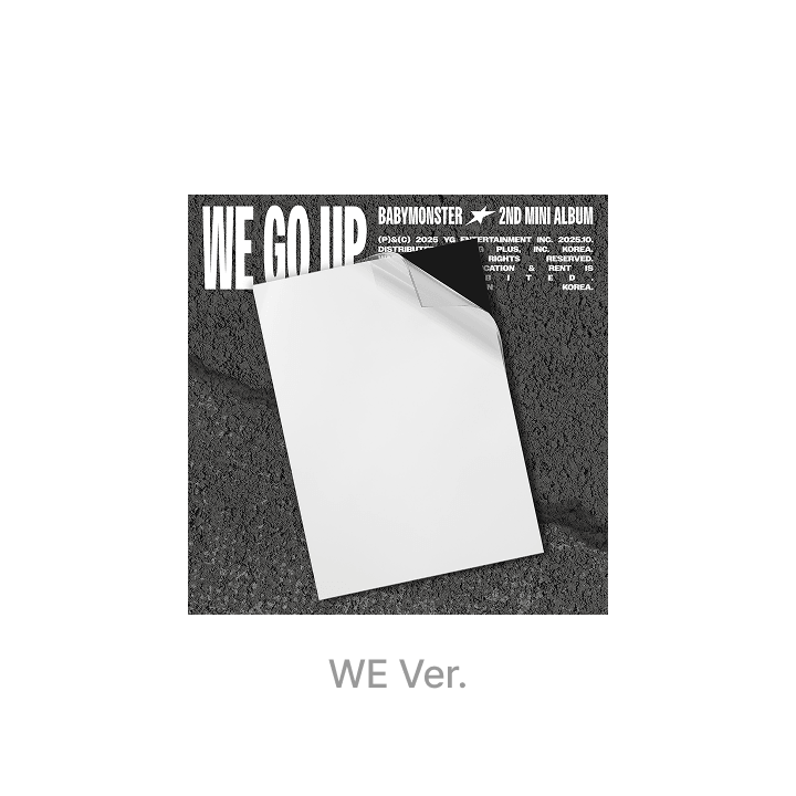 [Pre-Order] BABYMONSTER  -2nd MINI ALBUM [WE GO UP] +Pre-Order Benefit (WE Ver. )