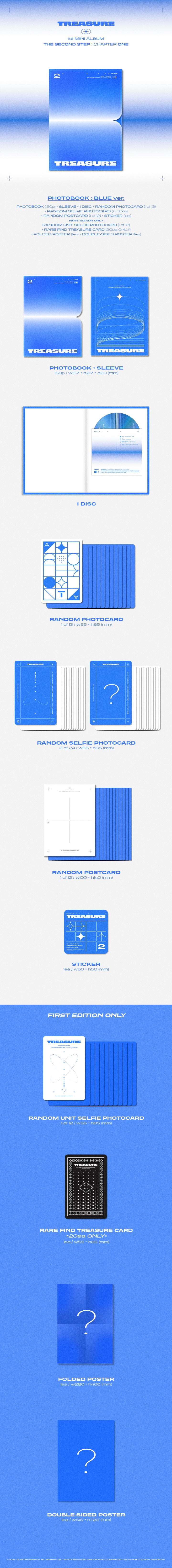 [SOLD OUT] 트레저 - 1st MINI ALBUM [THE SECOND STEP : CHAPTER ONE] (PHOTOBOOK ver.)