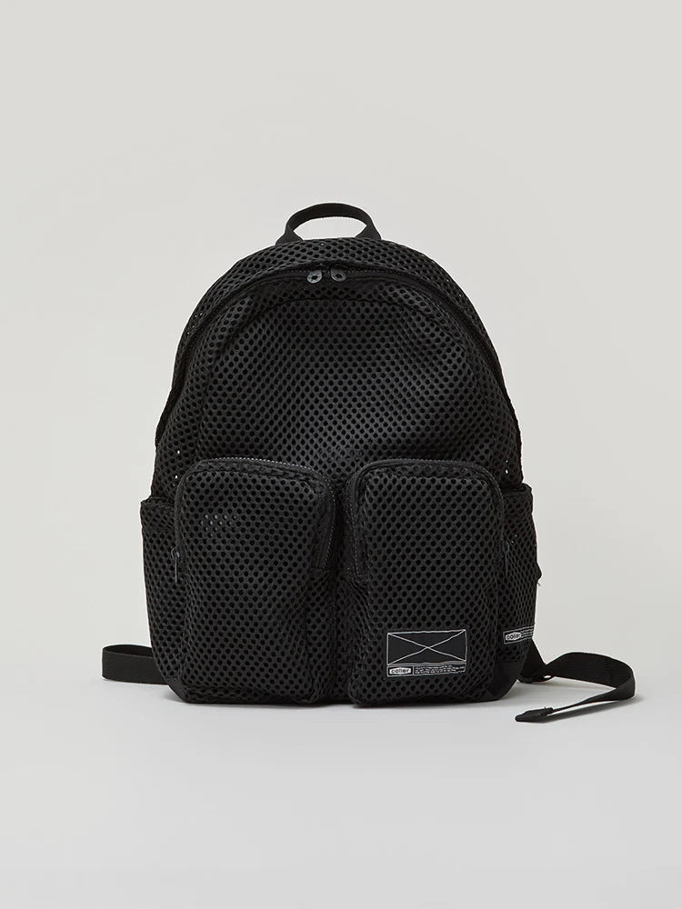 ** COLLER- COLLER Mesh backpack (M) shade black