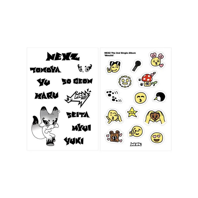 [Pre-Order] NEXZ - "Mmchk " POP-UP STORE (STICKER SET)