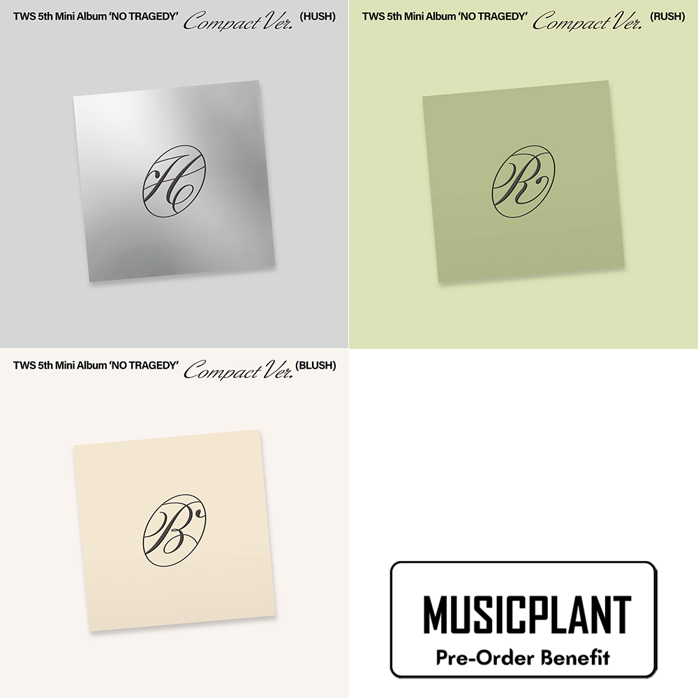 [Pre-Order] TWS - 5th Mini Album 'NO TRAGEDY' (COMPACT version)+ Pre-Order Benefit (Choose Version)