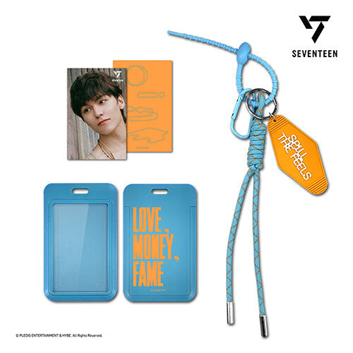 [Pre-Order] Seventeen "SPILL THE FEELS" - 3D lenticular mini card & card holder set Official MD choose member)**