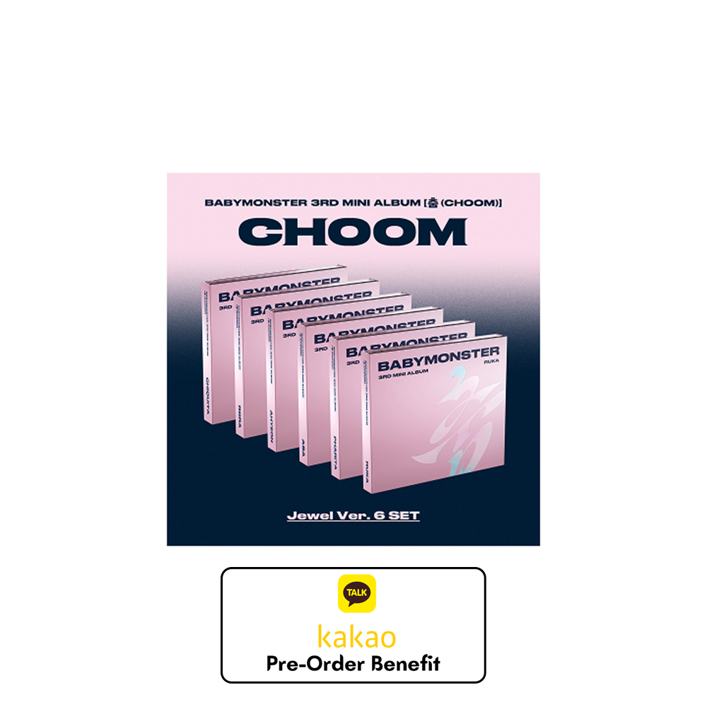 [PRE-ORDER] BabyMonster - 3rd Mini "Choom" (Choose Ver.) + Kakao Pre-Order Benefit