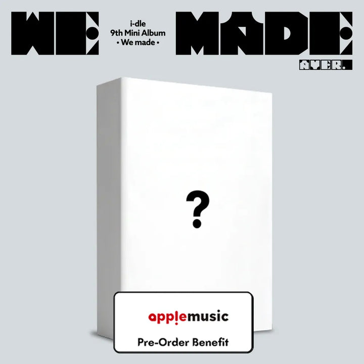 [Pre-Order] I-DLE - 9th Mini Album [We made] (A ver.) + Pre-Order Benefit (Choose Version)