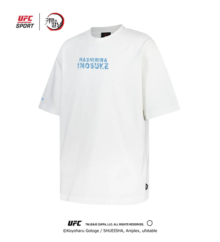 Demon Slayer: Kimetsu no Yaiba - Inosuke Relaxed fit Short-sleeved T-shirt White