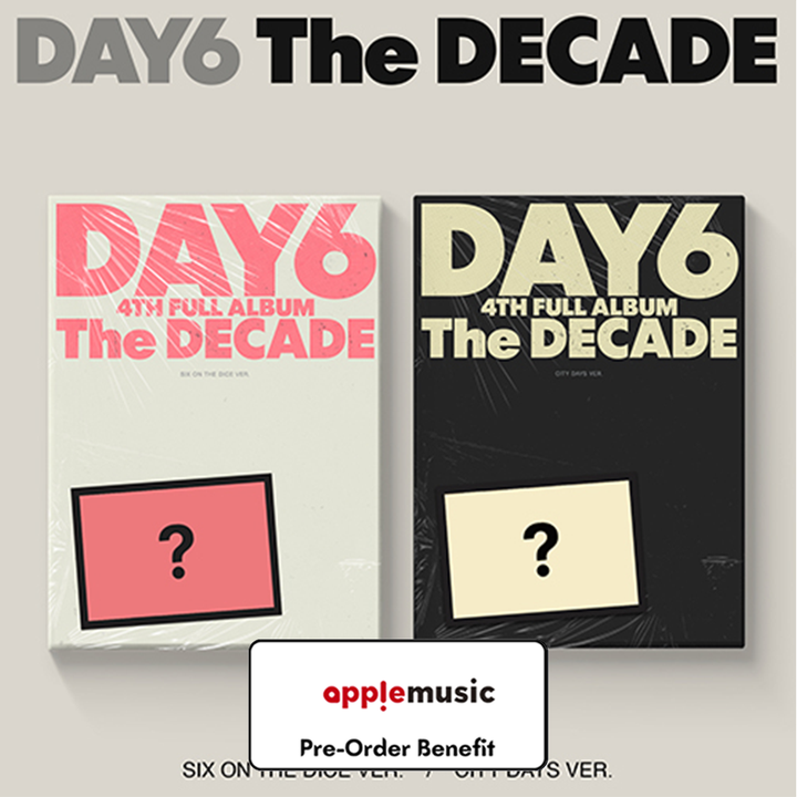 **[Pre-Order] DAY6  - 4th The DECADE  (Standard ver.)(Random,Set)  + Pre-Order Benefit
